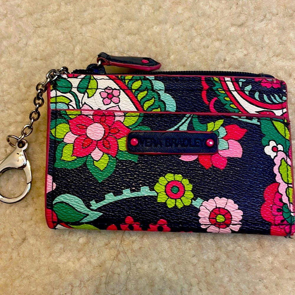 Used coin purse with key ring